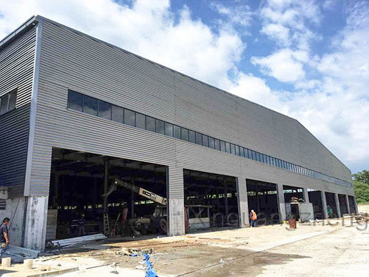 Layout Steel Structure Warehouse Flexible Design Portal Frame Warehouse