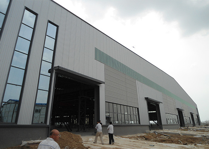Large Span Heavy Steel Structure Q235B Q355B Warehouse Workshop