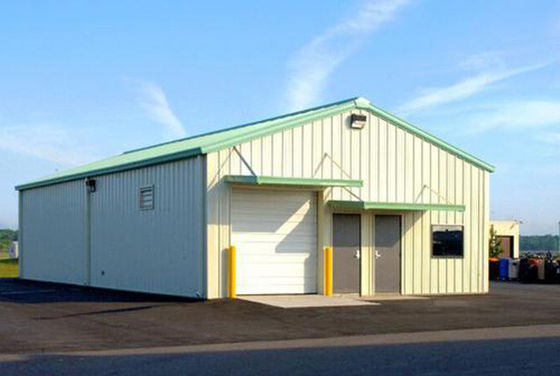 Galvanized Metal Storage Building Pre Engineered metal shed buildings