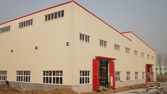 Open Layout Steel Structure Warehouse Large Span Free Design