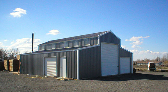 Q235 Q355B Steel Structure Shed Hot Dip Galvanized Painted