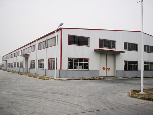 Galvanized Painted Steel Workshop Building Customized Size