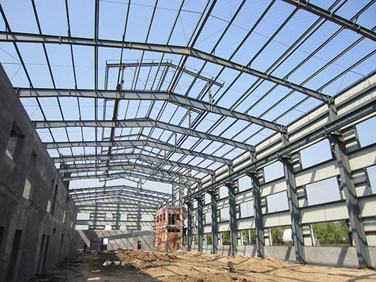 Quick Assembly Structural Steel Contractors For Warehouse And Workshop