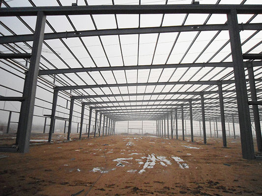 High Strength Steel Structure Workshop Low Carbon Steel For Industrial Buildings