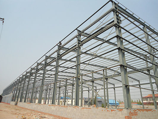 Bending Welding Decoiling Steel Structure Building Warehouse Workshop