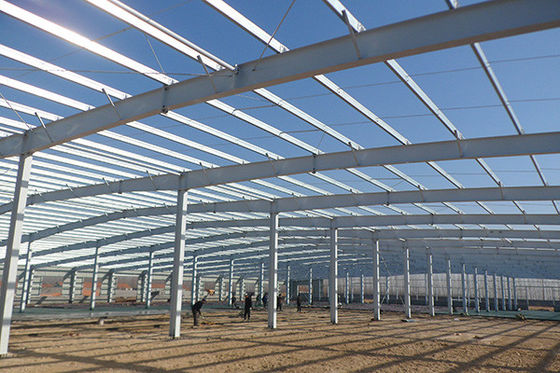 Quick Installation Light Gauge Steel Construction For Commercial And Industrial Purposes