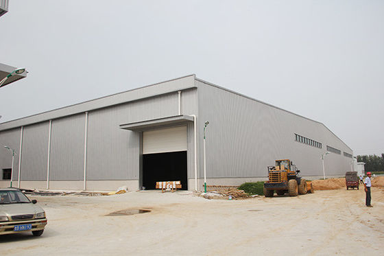 Modern Steel Frame Workshop Customized Large Span Use Space
