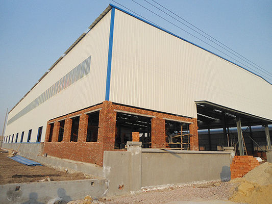 Q355 Carbon Steel Prefabricated Building Prefab Industrial Buildings