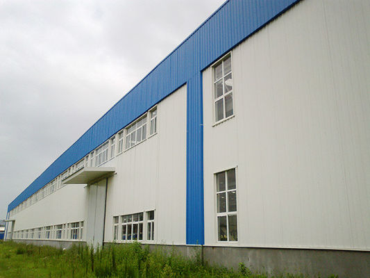 Wide Span Pre Engineered Building Anti rust Pre Fab Steel Buildings