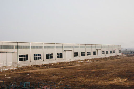 Hot Rolled  Steel Frame Buildings Welded Prefabricated Steel Structure