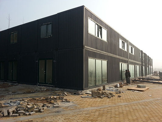 Supermarket Commercial Building ISO9001 Prefabricated Modular Office Buildings