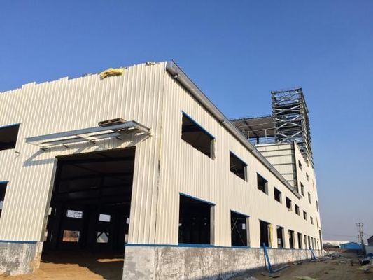 Custom Portal Frame Steel Structure Building For Warehouse And Workshop Projects