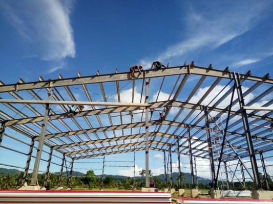 Quick Installed Large Span Warehouse Workshop Steel Structure Industrial Buildings