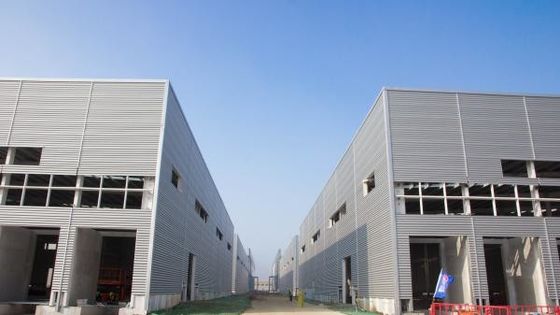 Customized Galvanized H Section Large Span Steel Structure Warehouse