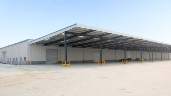 Light Weight Portal Frame Steel Structure Workshop With Various Span